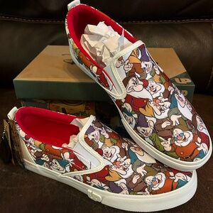 GROUND UP SHOP Seven Dwarfs Slip On Sneakers Sz 10